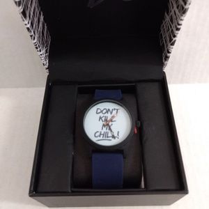 Sk8eight Watch Rubber Strap Don't Kill My Chill